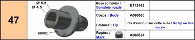 Europlacer Nozzle Complete No.47