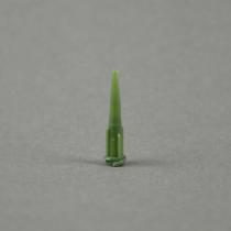 Fisnar Quantx Tapered Dispensing Tip, PLASTIC/Olive, 14 Gauge