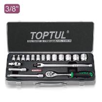Toptul 18PCS 12-Point 3/8