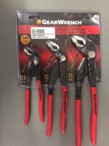 3 PC Push Button Tongue and Groove Plier Set