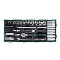 Toptul 35PCS 6- Point - 3/8