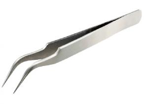 TS-15 Tweezers, Curved Fine Point Precision