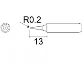 Hakko 900M Series Solder Tip, Shape SI