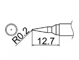 Hakko T12 Series Solder Tip, Shape IL