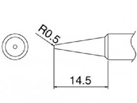 Hakko Solder Tip For FX888 Shape B