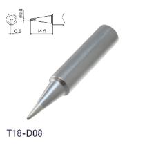 Hakko Solder Tip For FX888 Shape 0.8D