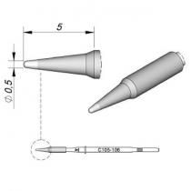 JBC Nano Solder Tip Conical 0.5mm