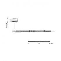 JBC Soldering Tip Cartridge Chisel 2.4mm x 0.6mm