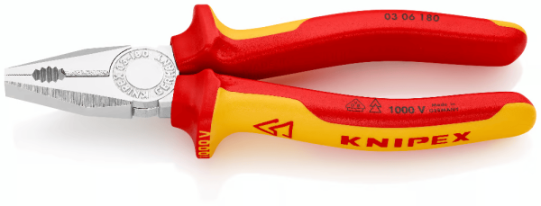 Knipex VDE 180mm Combination Pliers