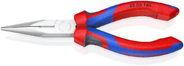 KNIPEX SER LONG NOSE SIDE CUT PLIER CHR