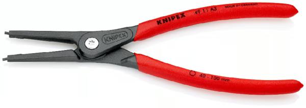 Knipex 225mm 40-100mm Ext.Str Circlip