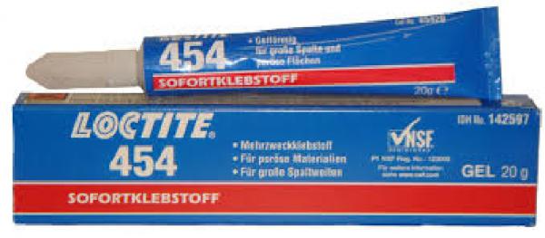 Loctite 454 Prism Adhesive, 20g