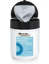 Microcare Alcohol-Enhanced ProClean Wipes, Tub