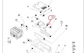 Olamef TP/LN-500/Cutting blade