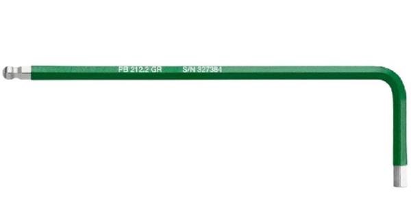 PB SWISS 2MM HEX KEY GREEN