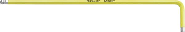 PB SWISS 3MM BALL END XL COLOURED HEX KEY