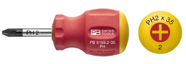 PB SWISS STUBBY PH#2 X 35MM