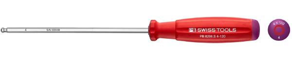 PB SWISS 4MMHEX  BALL END SCREWDRIVER