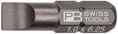 PB SWISS SLOTTED 1/4 X 6.25MM X 25MM