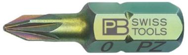 PB SWISS  PZ 0 1/4 HEX BIT X 25MM