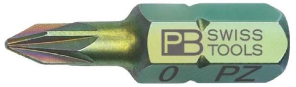 PB SWISS  PZ 0 1/4 HEX BIT X 25MM