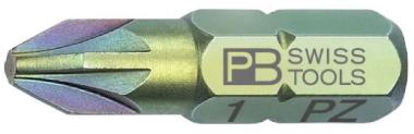 PB SWISS PZ1 1/4 HEX BIT 25MM
