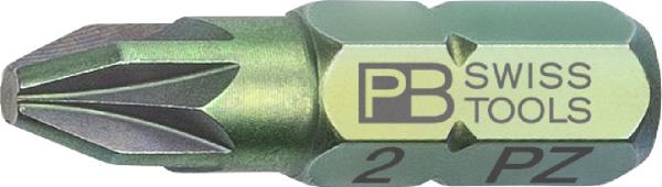 PB SWISS PZ2 1/4 HEX BIT 25MM