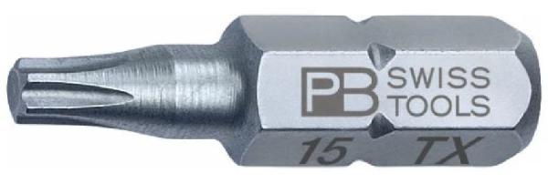 PB SWISS TORX T15 1/4 HEX BIT 25MM