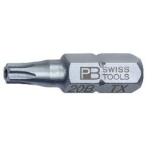 PB SWISS TORX T20 SEC 1/4 HEX BIT 25MM