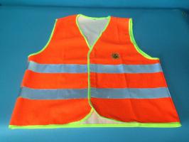 Hi-Vis Static dissipative Vest Orange/Silver - XL