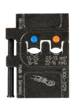 Pressmaster Die set for 22-14 AWG (0.5-2.5 mm2) red and blue insulated terminals & splices