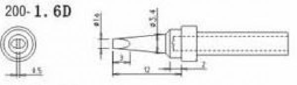 Quick Soldering Tip 200-1.6D