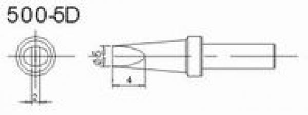 Quick Soldering Tip, 5D 500 Series, 3205