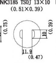 Quick HotAir Nozzle TSOJ 13 x 10 (0.51 x 0.31)