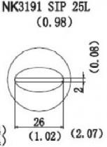 Quick NK3191 HotAir Nozzle SIP 25L (0.98)