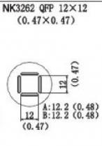 Quick Hot Air Nozzle QFP 12mm x 12mm