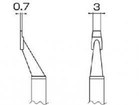 Hakko T8-1013 Tweezer Tips For FM2022 Handpiece