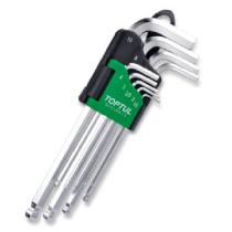 Toptul Hex Key Set 9ce Metric