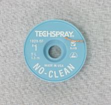 TechSpray NO-CLEAN Solder Wick A/S 1.0mm, #1, White, 5f