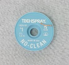 TechSpray NO-CLEAN Solder Wick A/S 1.0mm, #1, White, 5f