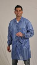 Traditional OFX-100, Blue Knee-Length Coat w/Cuffs, Large