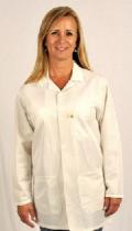 Traditional OFX-100, White Hip-length Jacket, Large