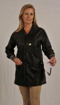 Traditional OFX-100, Black Hip-length Jacket w/Key, XL