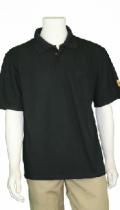 Esd Polo Shirt, Black, Short Sleeve, Men's XL