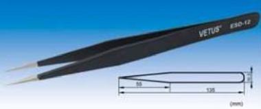 Vetus TS-12 Tweezers, ESD,  Extra Strength  Precision