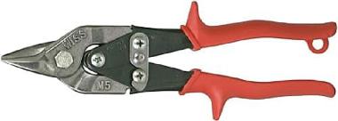 Wiss M-5R Aviation Snips Notching Red