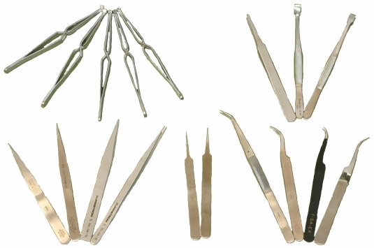 Tweezers & Anti-wicking tools