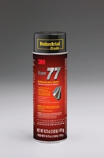3M Brand Super 77 Spray Adhesive, Cleaners/Protectants/Adhesives