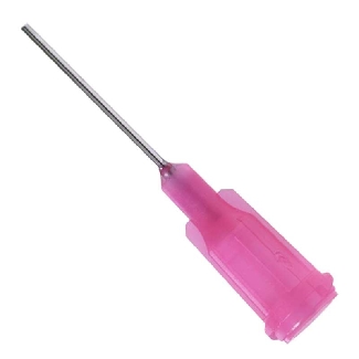 Fisnar Quantx Dispensing Tip, Purple/METAL, Straight, 21 Gauge, 12.7mm