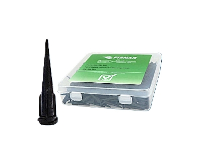 Fisnar 18g Black Taper LL Tip (25)